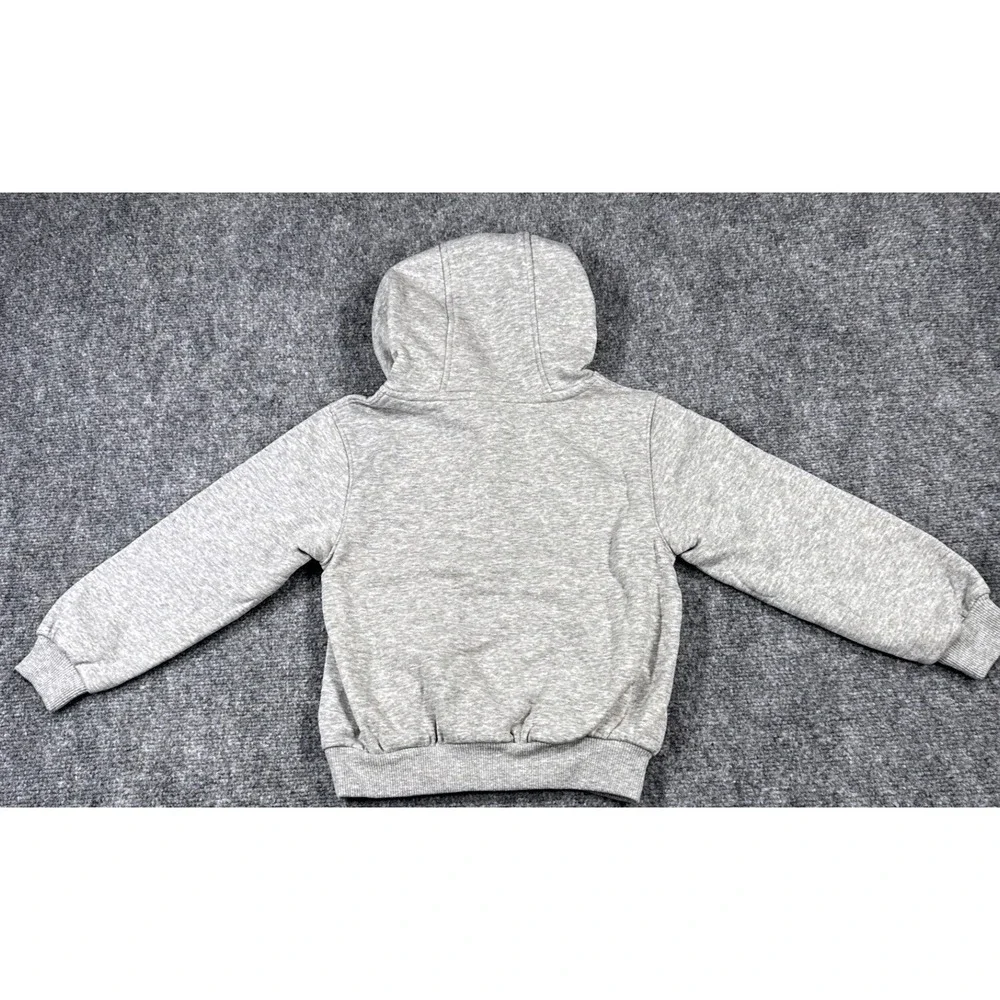 Nike Boy's Size 4 XS Heather Gray Fleece Hoodie NWT